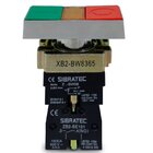 Botão Duplo | Liga/desliga | Iluminado Metálico | Bw8365 | 22